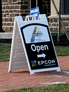 Epcon sidewalk sign - Floor & sidewalk signs