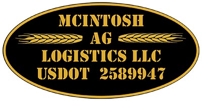 McIntosh AG Logistics Oval Magnet