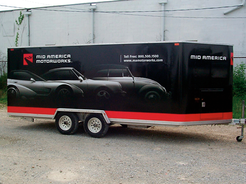 Trailer wrap example.